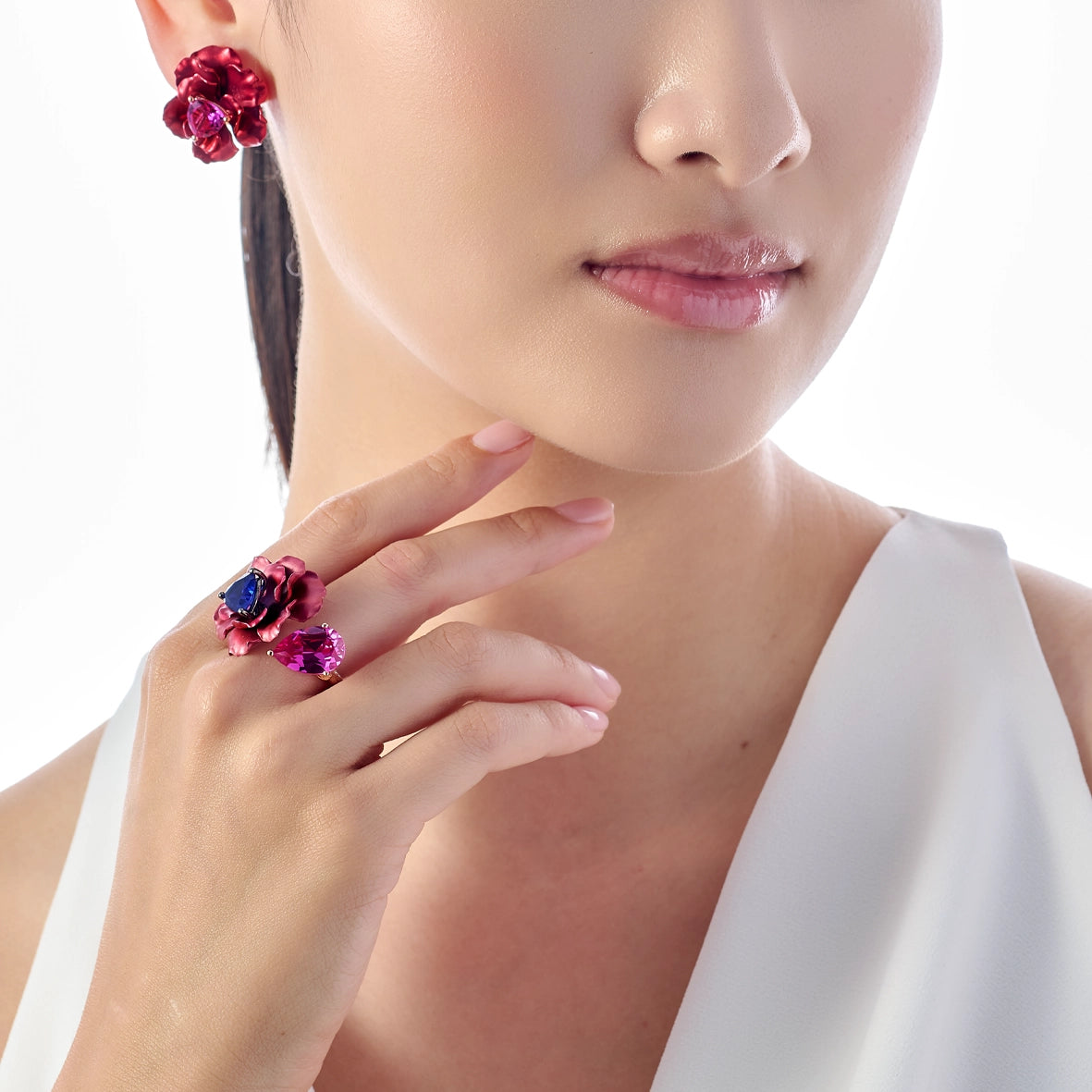 Ruby Rose Studs